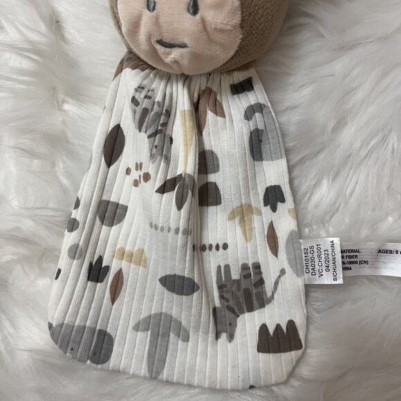 Dreamgro Dream Gro Giraffe Security Blanket Soft Plush Lovey Safari Print 9” HTF - Picture 3 of 6